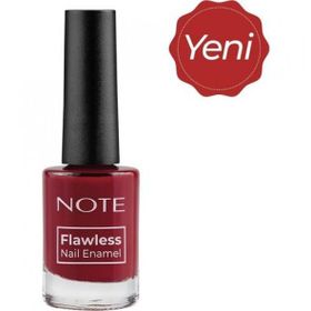 Note Nail Flawless 102 Vişne Bordo Oje