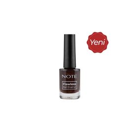 Note Nail Flawless 106 Kahve Siyah Oje