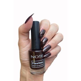 Note Nail Flawless 106 Kahve Siyah Oje
