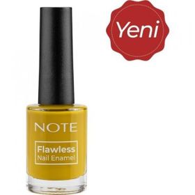 Note Nail Flawless 109 Koyu Sarı Oje