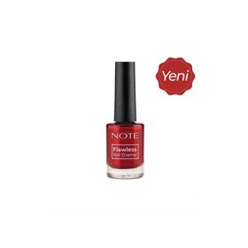 Note Nail Flawless 34 Fosforlu Kırmızı Oje