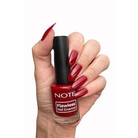 Note Nail Flawless 35 Koyu Kırmızı Oje
