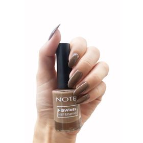Note Nail Flawless 55 Koyu Nude Kahve Oje