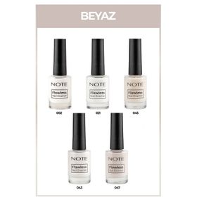 Note Nail Flawless 5'li Beyaz Oje Seti