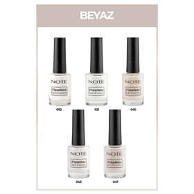 Note Nail Flawless 5'li Beyaz Oje Seti