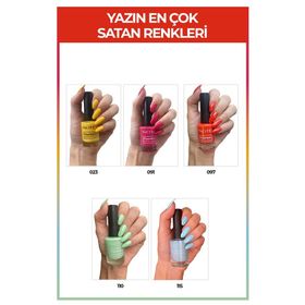 Note Nail Flawless 5'li Yazın En Çok Satanları Oje Seti