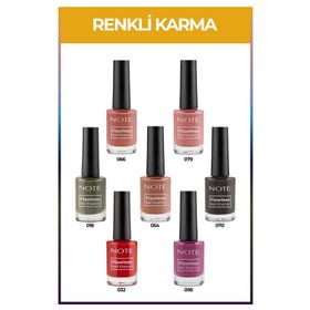 Note Nail Flawless 7'li Renkli Karma Oje Seti