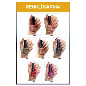 Note Nail Flawless 7'li Renkli Karma Oje Seti