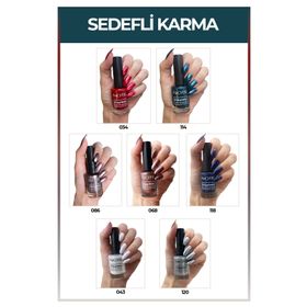 Note Nail Flawless 7'li Sedefli Karma Oje Seti