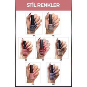 Note Nail Flawless 7'li Stil Renkler Oje Seti