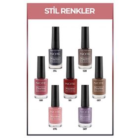 Note Nail Flawless 7'li Stil Renkler Oje Seti