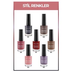 Note Nail Flawless 7'li Stil Renkler Oje Seti