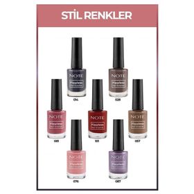 Note Nail Flawless 7'li Stil Renkler Oje Seti