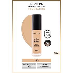 Note New Era Skin Protecting SPF50 120 Nemlendirici Etkili Fondöten