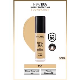 Note New Era Skin Protecting SPF50 130 Nemlendirici Etkili Fondöten