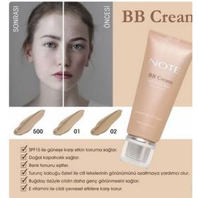 Note No : 500 35 ml BB Krem Fondöten