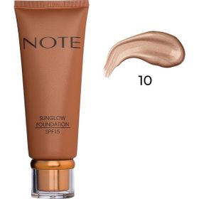 Note No:10 Sunglow Foundation Işıltılı Bronzlaştırıcı Fondöten