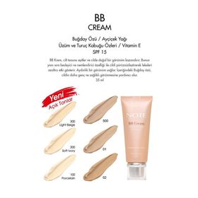 Note No:200 Soft Ivory 30 ml Bb Krem Fondöten