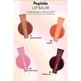 Note Peptide Glow SPF 30 Caramel 01 Nemlendirici Ve Parlatıcı Renkli Dudak Balmı