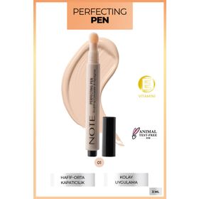 Note Perfecting Pen 01 Light Rose Kapatıcı Kalem