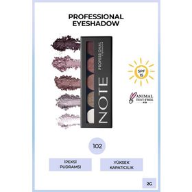 Note Professional 102 Göz Far Paleti