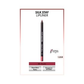 Note Silk Stay Lipliner 05 Roselle Suya Dayanıklı İpeksi Dudak Kalemi