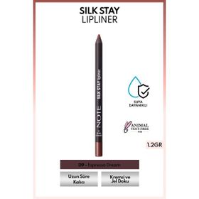 Note Silk Stay Lipliner 09 Espresso Dream Suya Dayanıklı İpeksi Dudak Kalemi