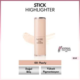 Note Stick Highlighter 00 Pearly Nemlendirici Yumuşak Stick Aydınlatıcı