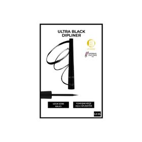 Note Ultra Black Dipliner Keçe Uçlu Fırça Dipliner