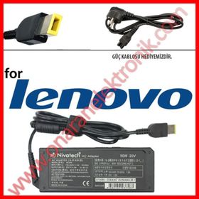 NotebookUzman Lenovo Thinkpad X1 Carbon N3N2SUK N3N72GE N3N7ZGE Notebook Şarj Adaptörü