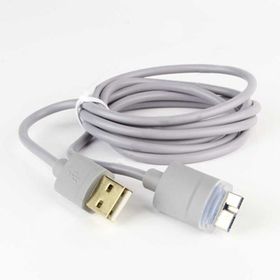 Notech Gri USB 3.0 Smart Led Işıklı USB Şarj ve Data Kablosu
