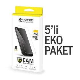 Notech iPhone 11 5'li Eko Paket Temperli Cam Ekran Koruyucu