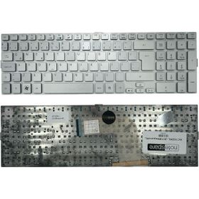 Notespare Acer Aspire 5943 5943G 5950 5950G TR Gümüş Gri Notebook Klavye