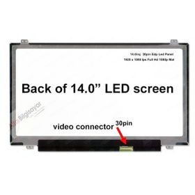 Notespare Acer Aspire ES1-432-C0BK 14.0 inç 30 pin Slim Led Uyumlu Laptop LCD Ekran