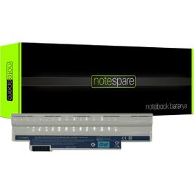Notespare Acer Aspire One AOD255 One AOD260 Uyumlu Beyaz Notebook Batarya Pil