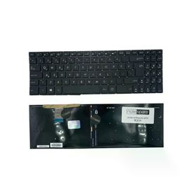 Notespare Asus Vivobook N580VD-DM160T N580VD-DM425T TR Işıklı Siyah Notebook Klavye