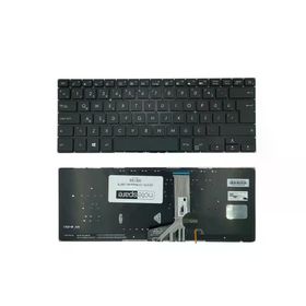Notespare Asus Vivobook S14 S410 S14 S410U S14 S410UQ TR Işıklı Siyah Notebook Klavye