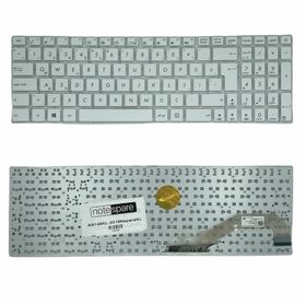 Notespare Asus X540LA-XX037T X540LA-XX265D Beyaz Türkçe Uyumlu Laptop Klavye