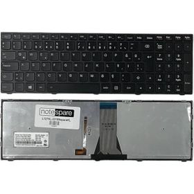 Notespare Lenovo G50-80 - G51-35 - G70-35 Uyumlu Siyah TR Işıklı Klavye