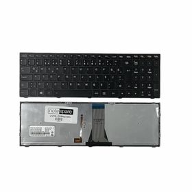 Notespare Lenovo G50-80 - G51-35 - G70-35 Uyumlu Siyah TR Işıklı Klavye