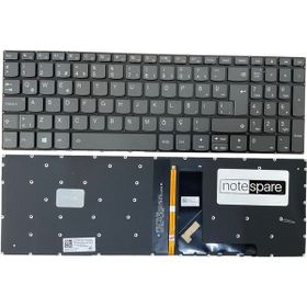 Notespare Lenovo IdeaPad 330s-15IKB 81F501B4TX Uyumlu Füme TR Klavye