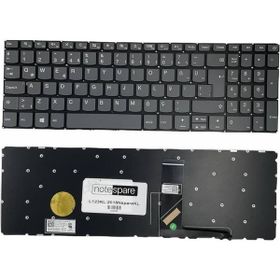 Notespare Lenovo IdeaPad 330s-15IKB 81F501B4TX Uyumlu Power Tuşsuz Füme TR Klavye