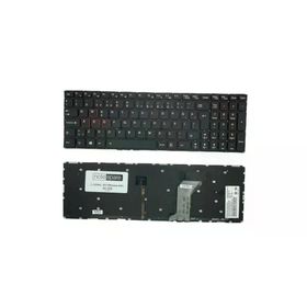 Notespare Lenovo IdeaPad 700-15ISK - 700-17ISK Uyumlu Siyah TR Işıklı Klavye