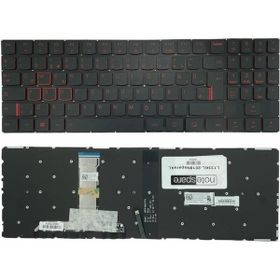 Notespare Lenovo Legion Y720 80VR001BUS Uyumlu Siyah Laptop Klavye