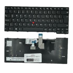 Notespare Lenovo MP-12M16TQ-442W Uyumlu Siyah TR Laptop Klavye