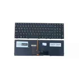 Notespare MP-13H83USJ4306 MP-13H83USJ430B TR Işıklı Siyah Notebook Klavye