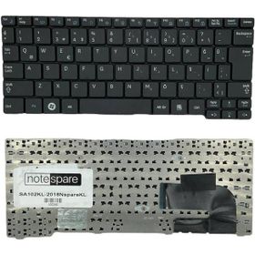 Notespare Samsung NP-N150-JP0WTR, NP-N150-JP0XTR Uyumlu Siyah TR Klavye