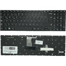 Notespare Samsung NP870Z5G-X01TR Türkçe Işıklı Siyah Uyumlu Laptop Klavye