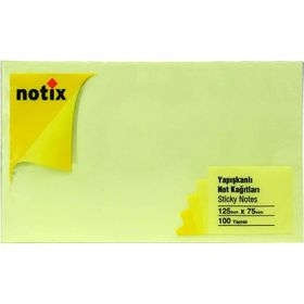 Notix 100 yp 125x75 Pastel Sarı