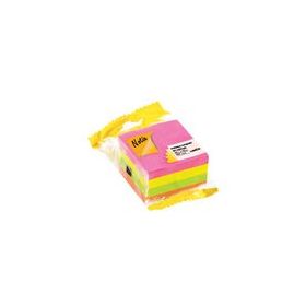 Notix Neon 4 Renk Kup 320 Yaprak 75x75 Asmalı Not Kağıdı